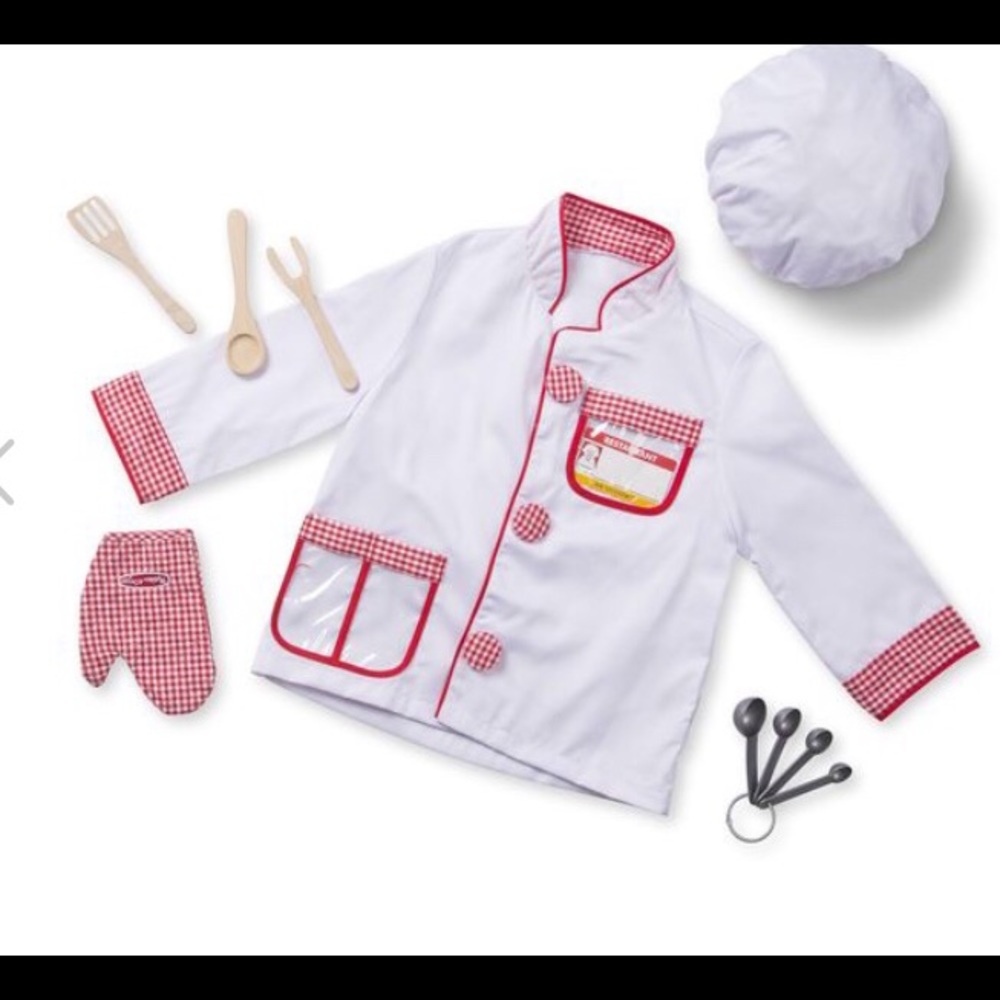 Melissa and Doug Chef Rile play set costume